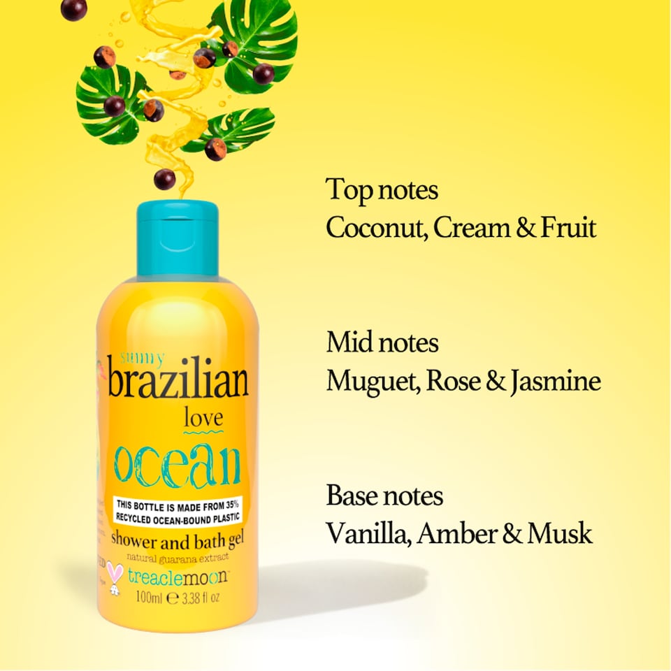 image 1 of Treaclemoon Brazilian Love Shower and Bath Gel 100ml