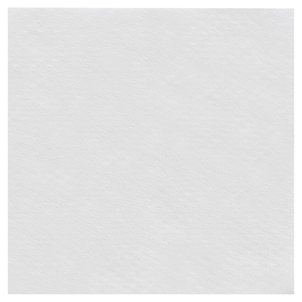 Tesco Napkins White 30Cm 1Ply 100 Pack