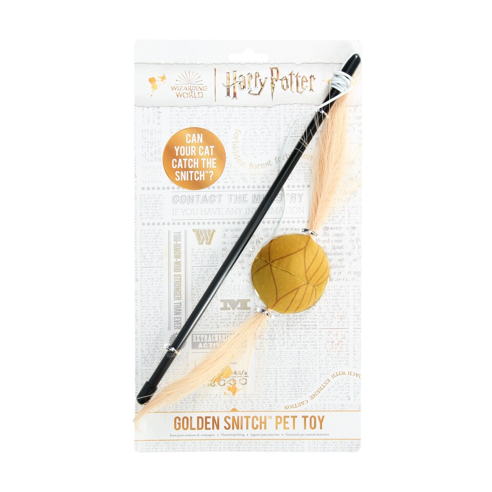Harry Potter Cat Golden Snitch Stick Tesco Groceries