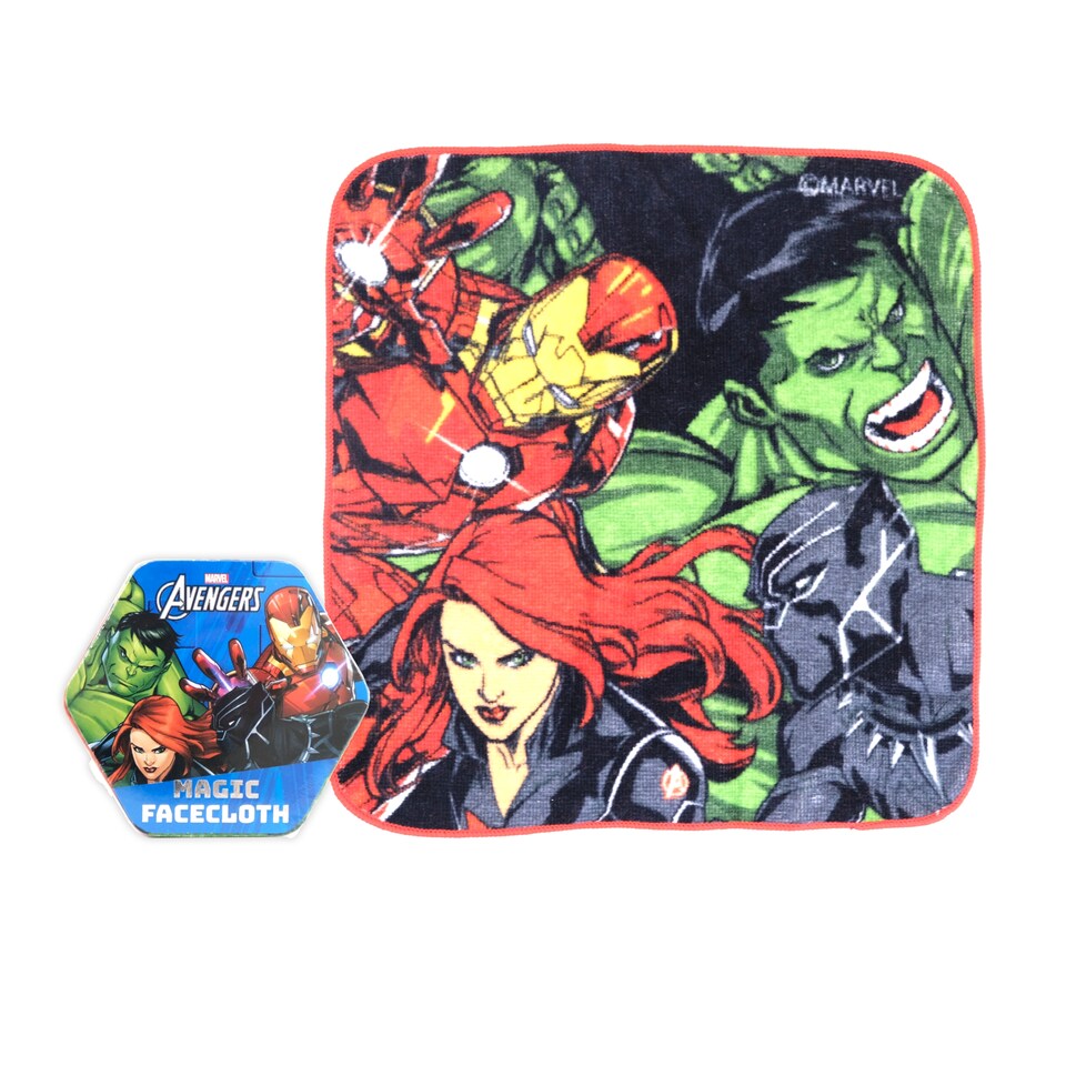 image 1 of Marvel Avengers magic facecloth