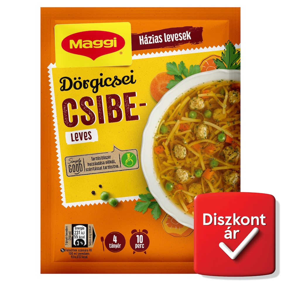 Maggi dörgicsei csibeleves 60 g