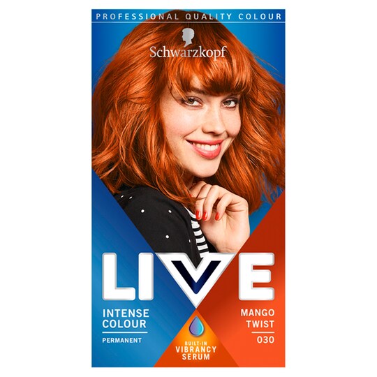 Schwarzkopf Live Intensive Color 030 Mango Twist Hair Dye Tesco Groceries