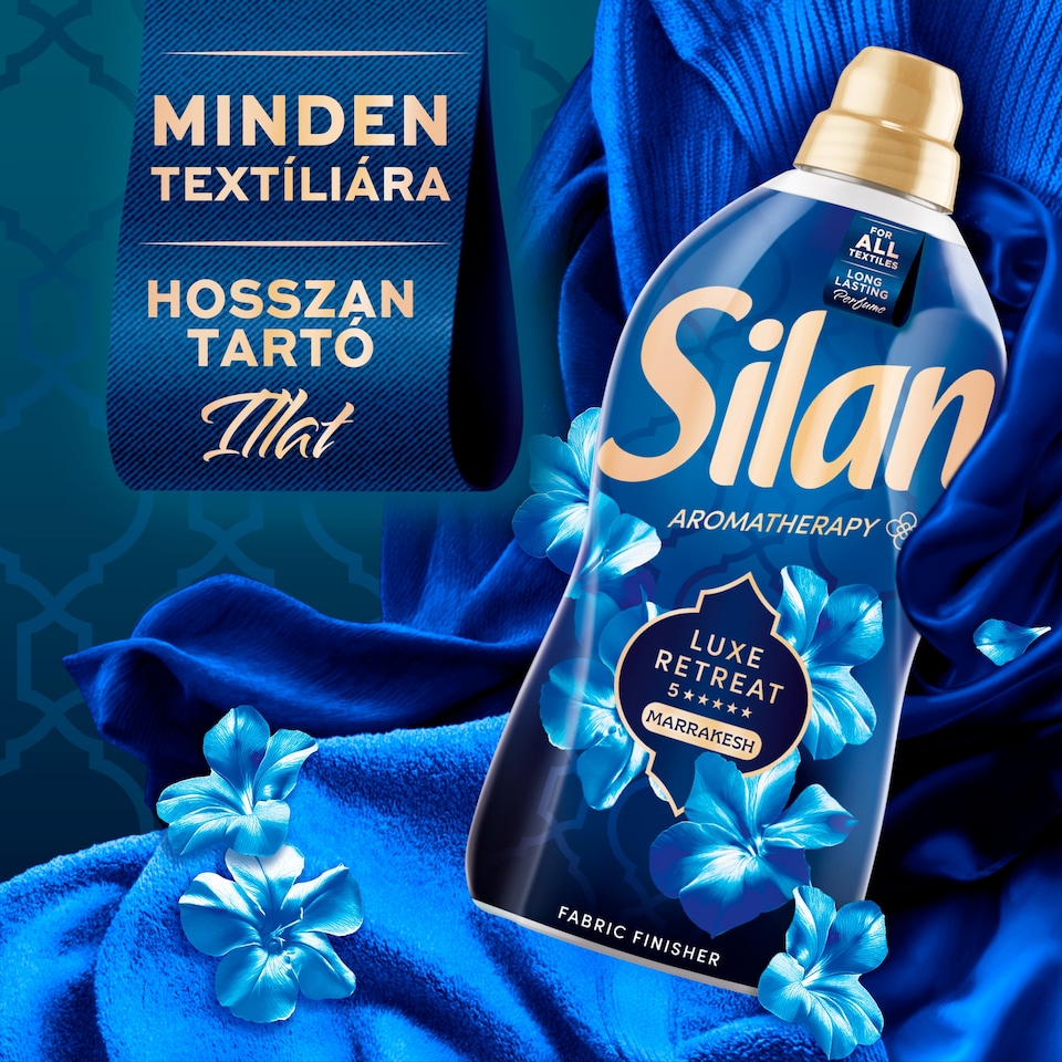 Silan Aromatherapy Luxe Retreat Marrakesh textilöblítő koncentrátum 126 mosás 2772 ml  1. kép