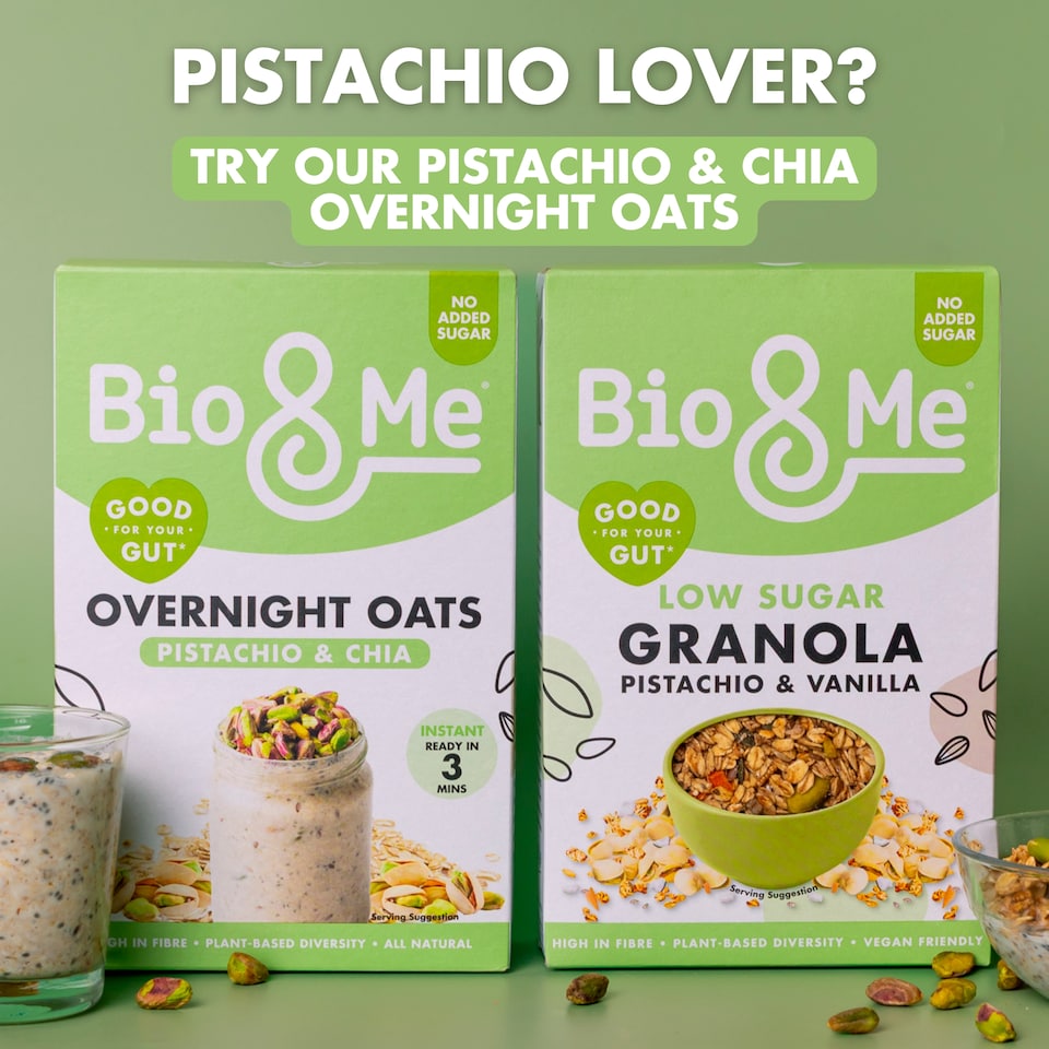 image 1 of Bio&Me Pistachio & Vanilla Low Sugar Granola 360g