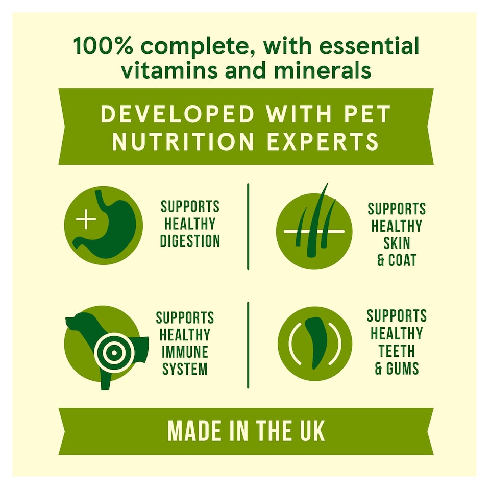 image 1 of Tesco Chicken Senior Dry Dog Food 3Kg