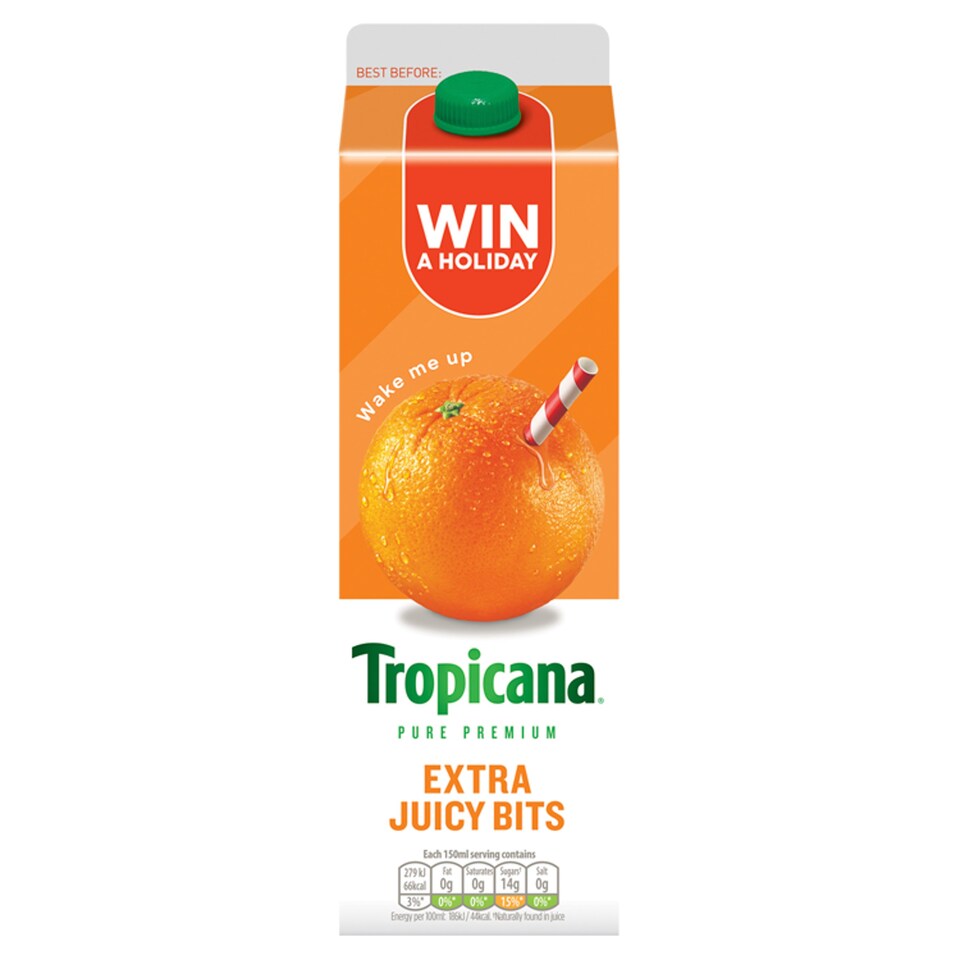 Tropicana Orange Extra Juicy Bits Juice 950 Ml