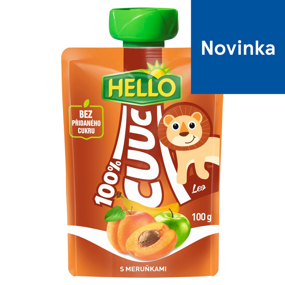 Hello 100% Cuuc with Apricots 100 g