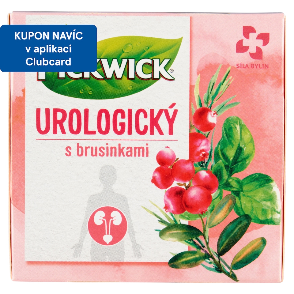 Obrázek 1 pro produkt Pickwick Urologický s brusinkami bylinný čaj 10 x 2g (20g)
