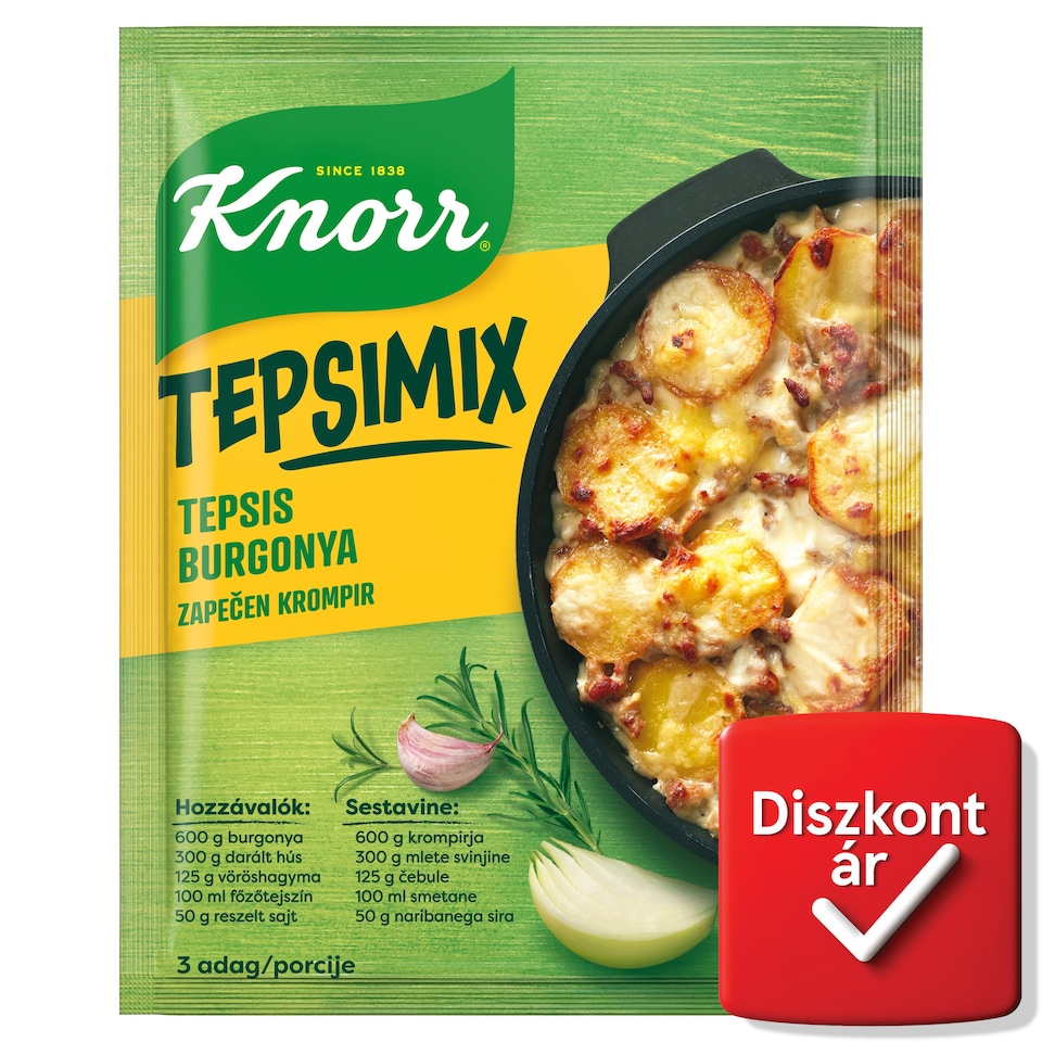Knorr Tepsimix tepsis burgonya alap 37 g 
