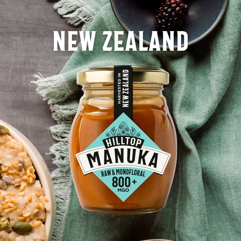 image 1 of Hilltop Premium Manuka Honey 800+Mgo 225G