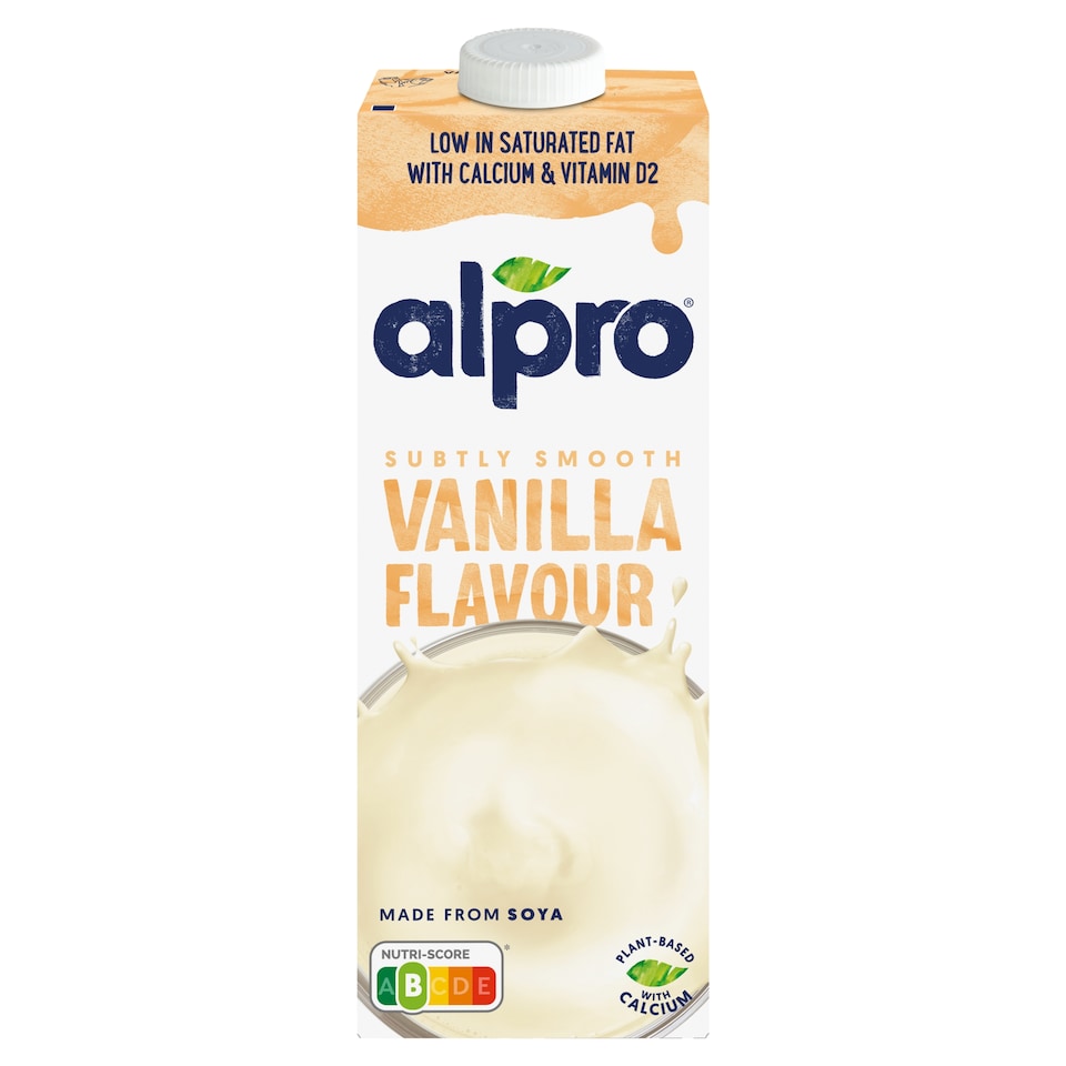 Alpro Vanilla Flavoured Soy Drink with Added Calcium and Vitamins 1 l