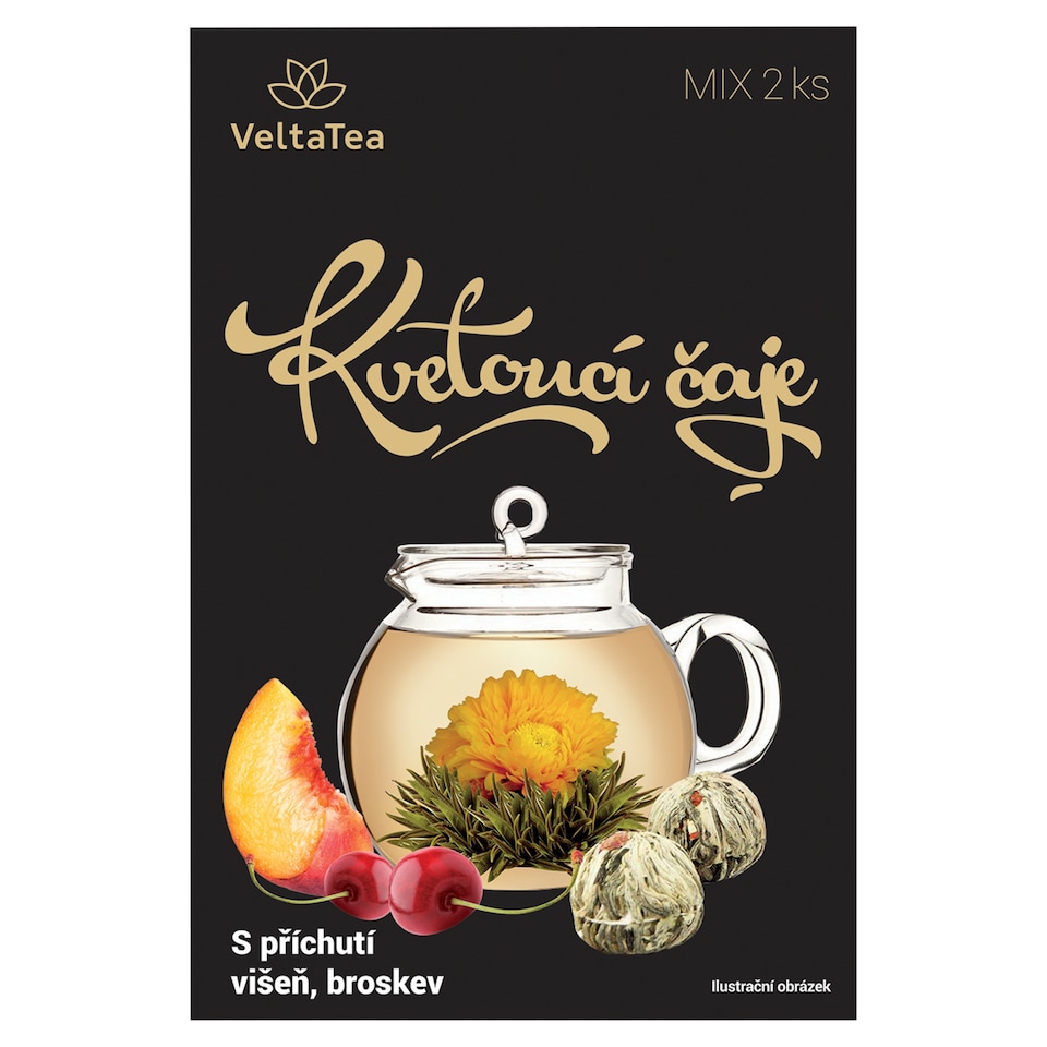 VeltaTea Green Teas Flavored with Flower 2 x 6g (12g)