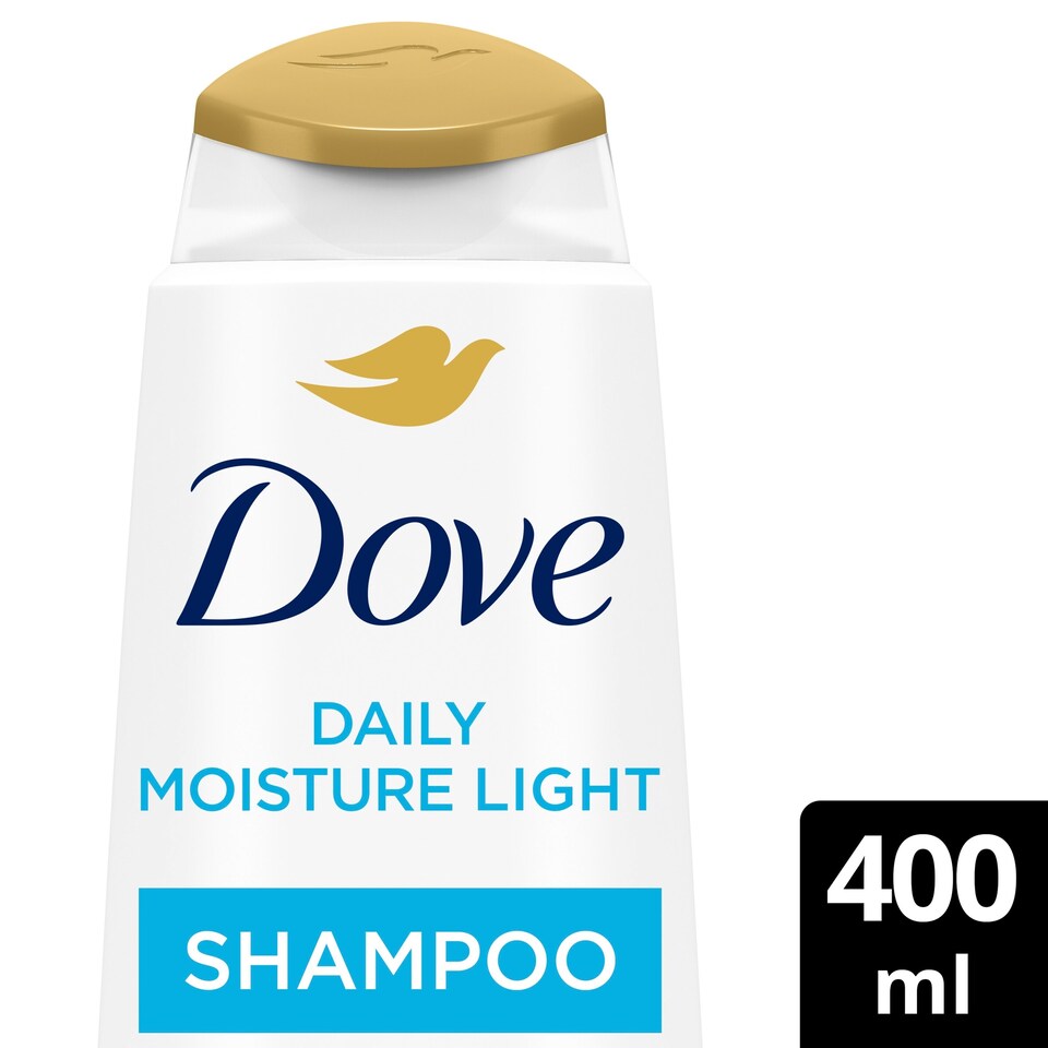 image 1 of Dove Daily Moisture Light Shampoo 400Ml
