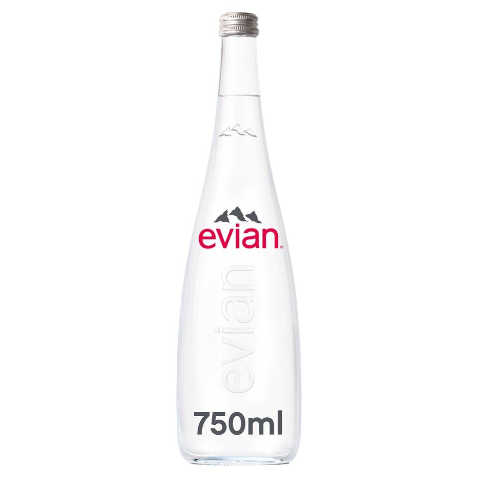 image 1 of Evian Pure Glass Bottle 750 Ml