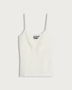 image 4 of OH ME OH MY Floral Lace Cami Top in White