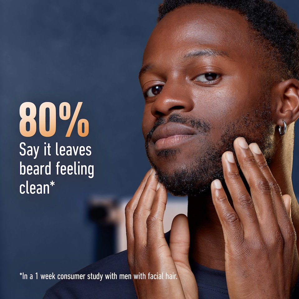 image 1 of King C. Gillette 3in1 Beard, Face & Hair Wash, With King C. Gillette Signature Scent,350ml
