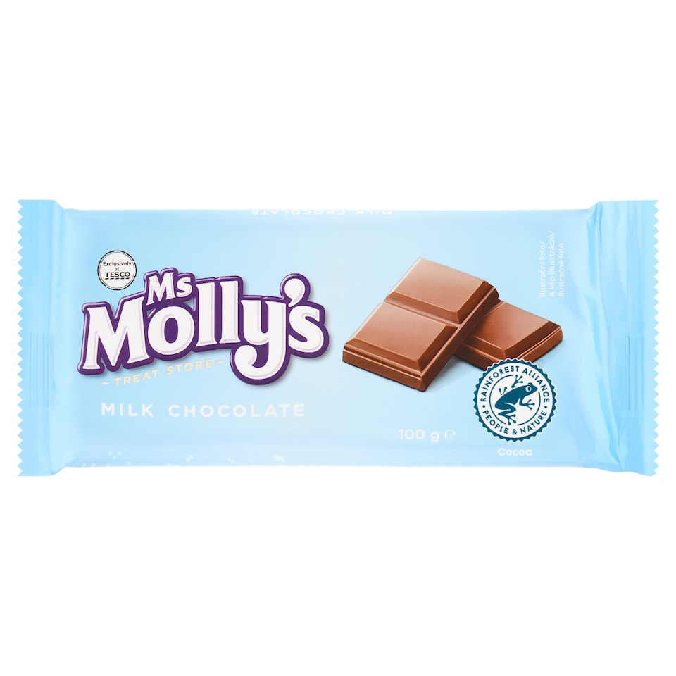 Ms Molly's Mléčná čokoláda 100g