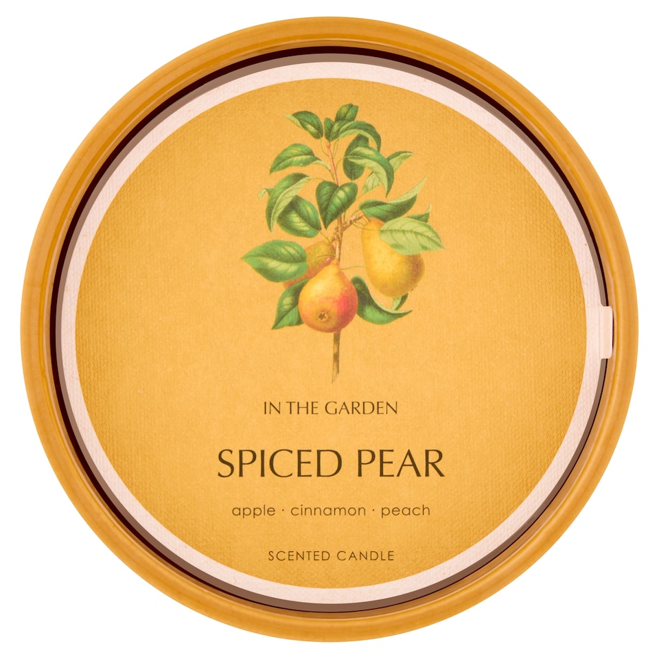 image 1 of F&F Home In the Garden Spiced Pear Large Candle 600g