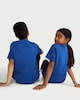 image 3 of F&F School Unisex 2-Pack Pure Cotton T-Shirts in Blue