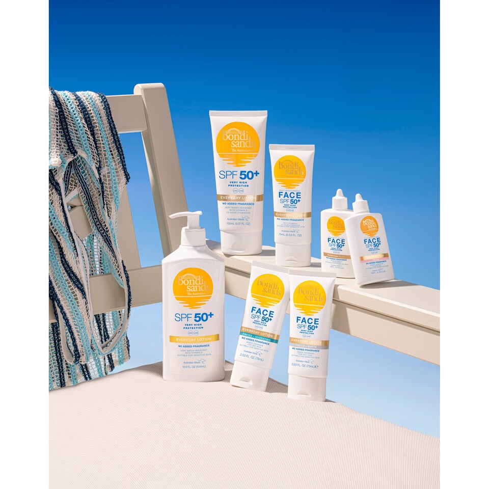 image 1 of Bondi Sands Spf50+ Fragrance Free Face Lotion 75Ml