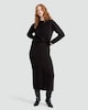 image 1 of F&F Seam Detail Crew Neck Long Sleeved Co-Ord Top in Brown