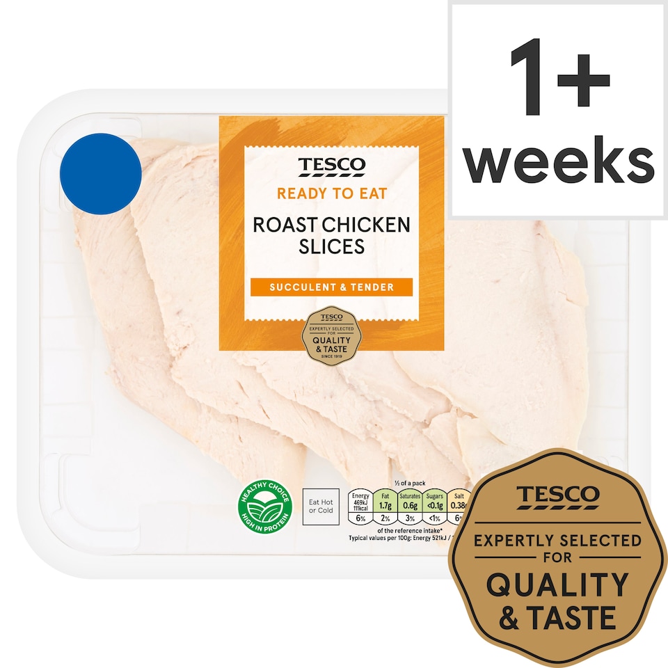 Tesco Roast Chicken Slices 180g