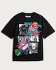 image 4 of Fortnite Pure Cotton Short Sleeved T-Shirt in Black