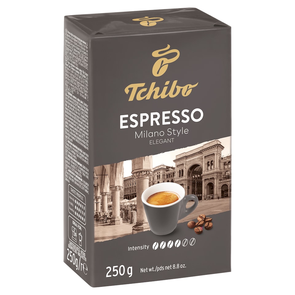 Tchibo Espresso Milano őrölt, pörkölt kávé 250 g 1. kép