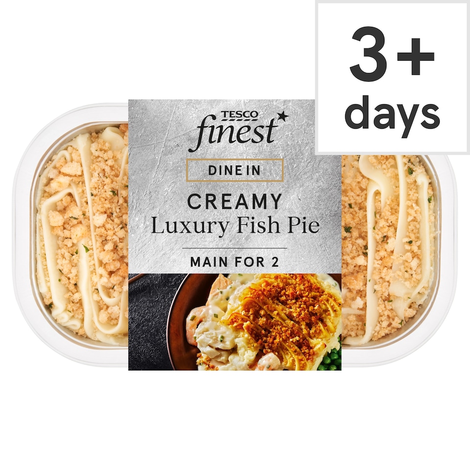 Tesco Finest Dine In Luxury Fish Pie 700g