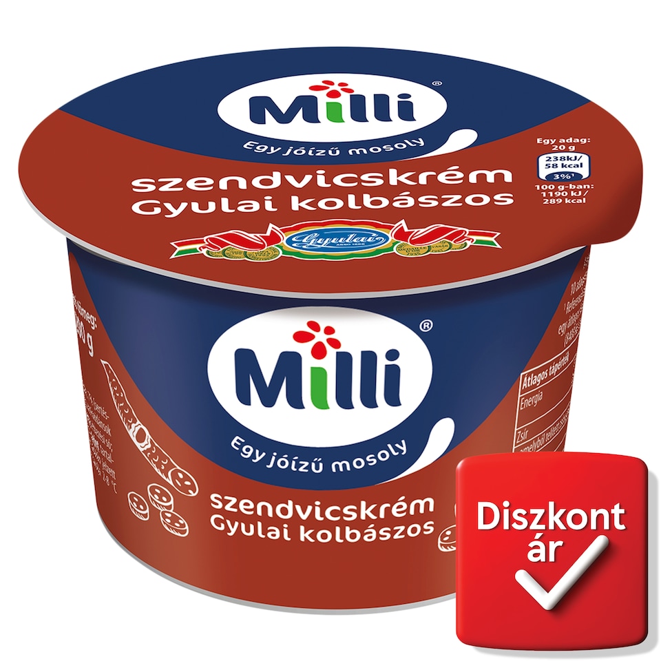 Milli Gyulai Sausage Sandwich Cream 200 g