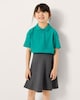 image 2 of F&F School Boys 3-Pack Pure Cotton Regular Fit Polo Shirts in Jade