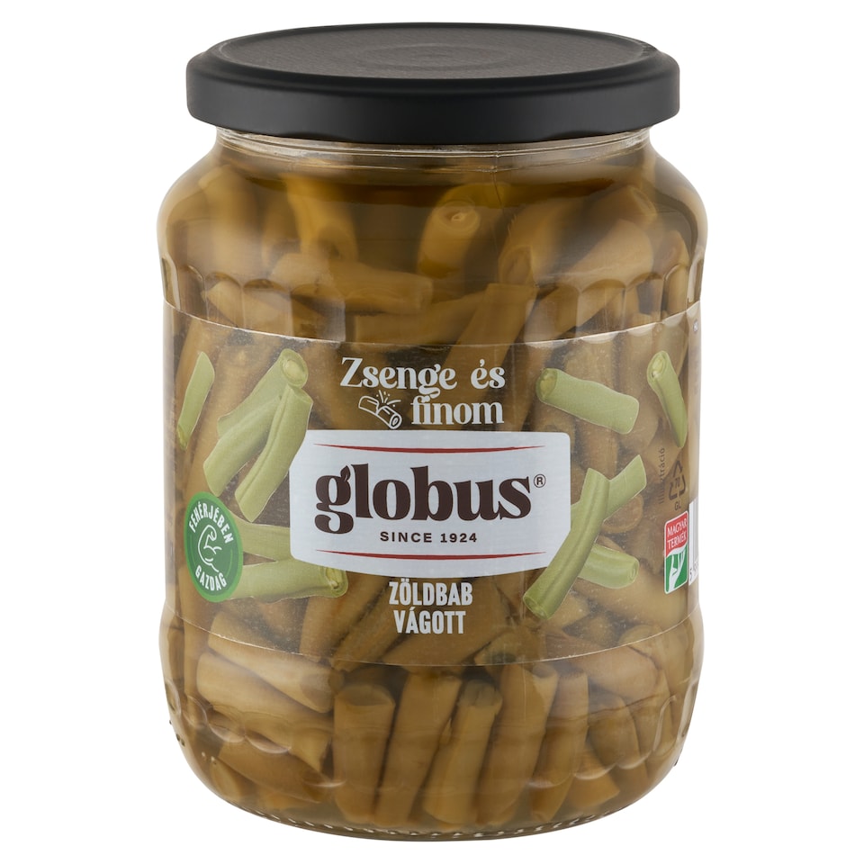 Globus zsenge és finom vágott zöldbab 660 g  1. kép