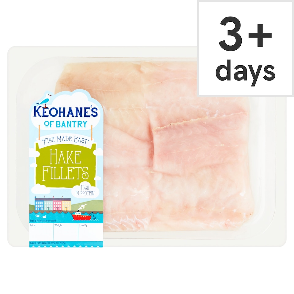 Keohane's Of Bantry Hake Fillets 400G