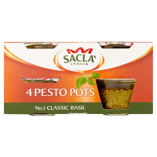SACLA PESTO BASIL SHOT 4 X 45G