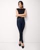 image 2 of F&F Contour FREEFIT® High Rise Skinny Jeans in Navy