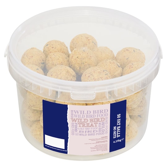 Wild Bird Treats 50 Fat Balls 4Kg Tesco Groceries
