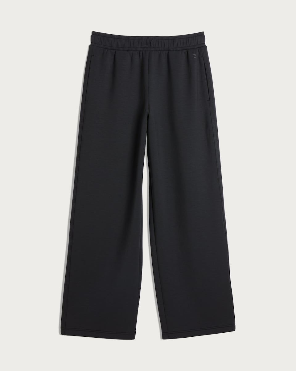 F&F Active Modal Rich Soft Touch Wide Leg Joggers in Grey