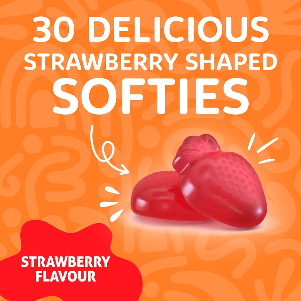image 1 of Haliborange Softies Multivitamins - Strawberry Flavour 60s