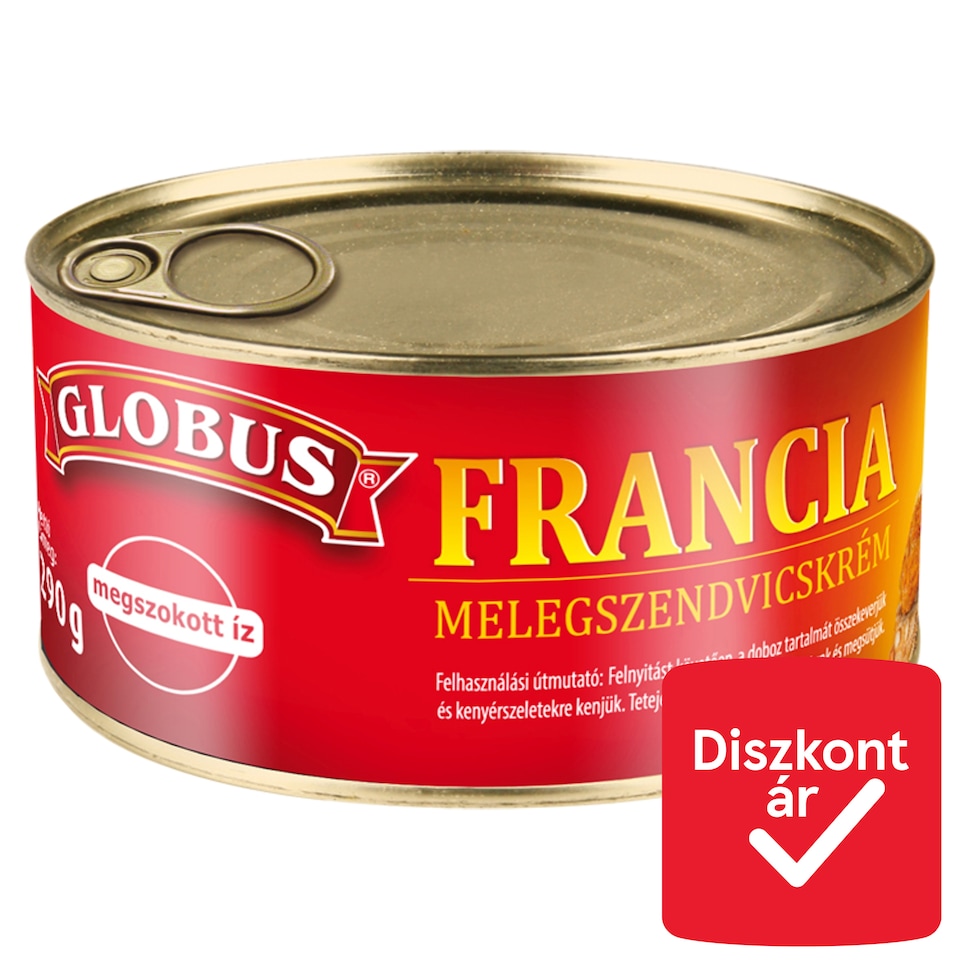 Globus francia melegszendvicskrém 290 g