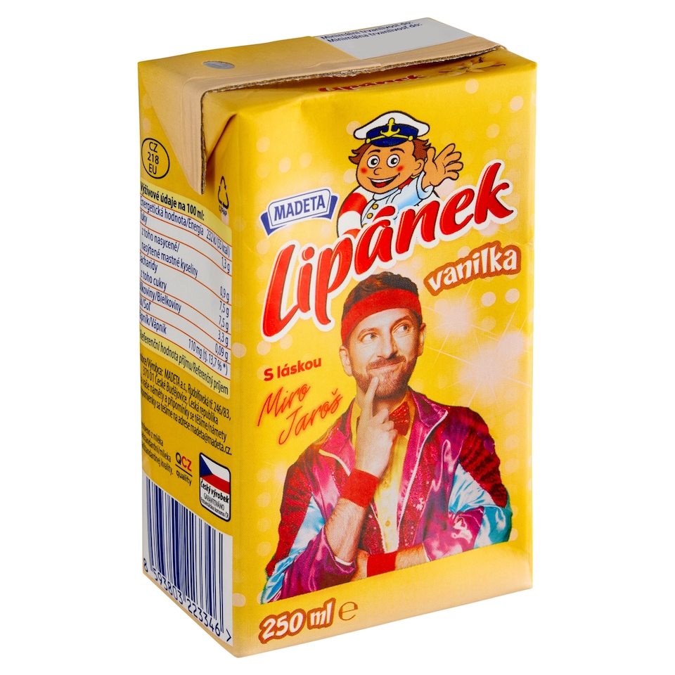 image 1 of Madeta Lipánek Vanilla 250ml
