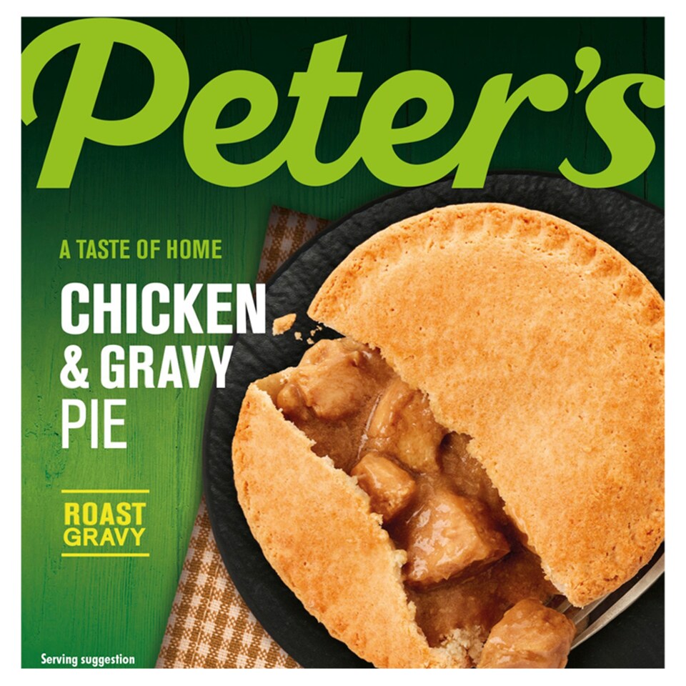 Peter's Chicken & Gravy Pie