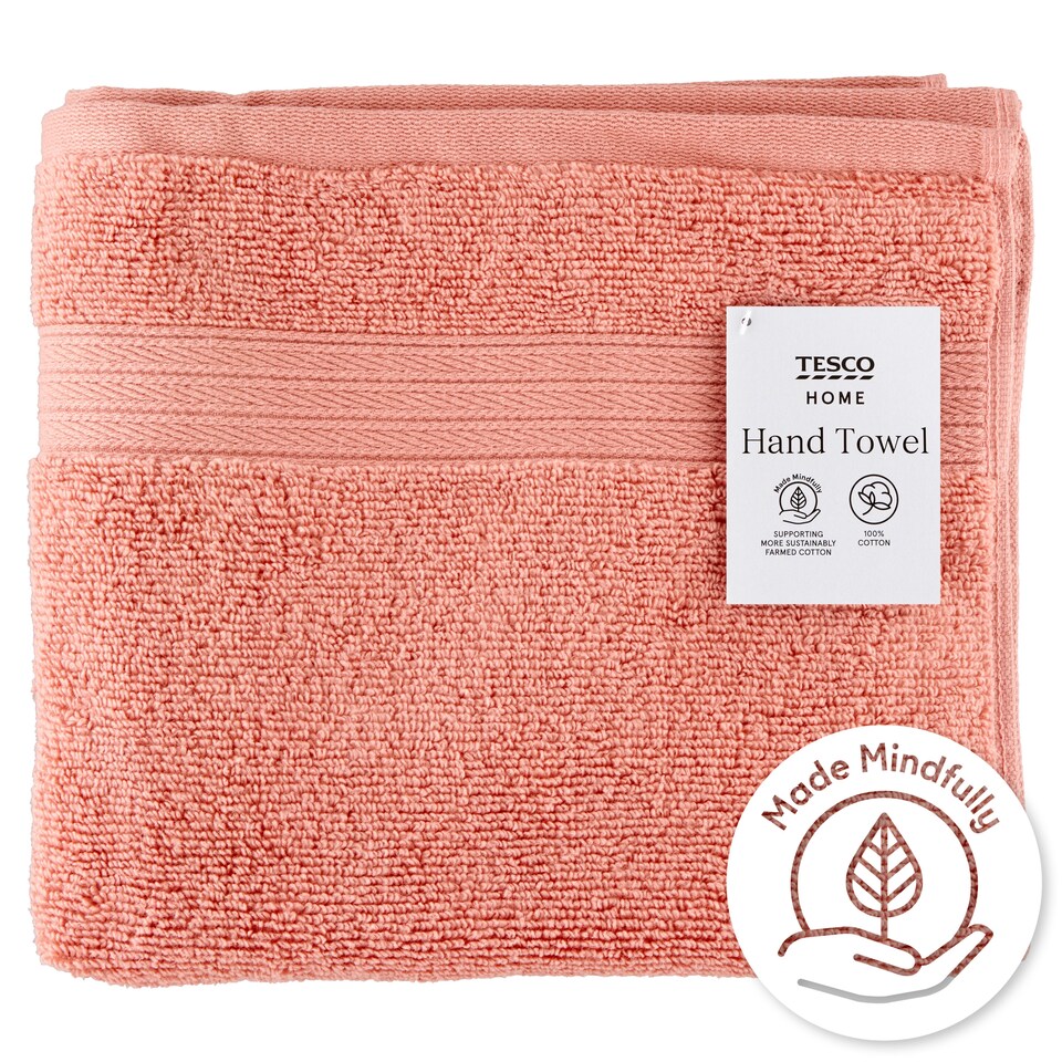 Tesco Home barack színű kéztörlő 50 cm x 90 cm