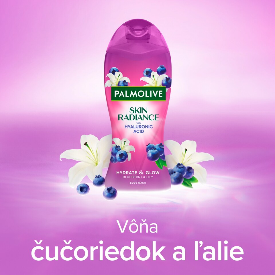 obrázok 1 z Sprchový gél Palmolive Skin Radiance Blueberry&Lilly 500ml