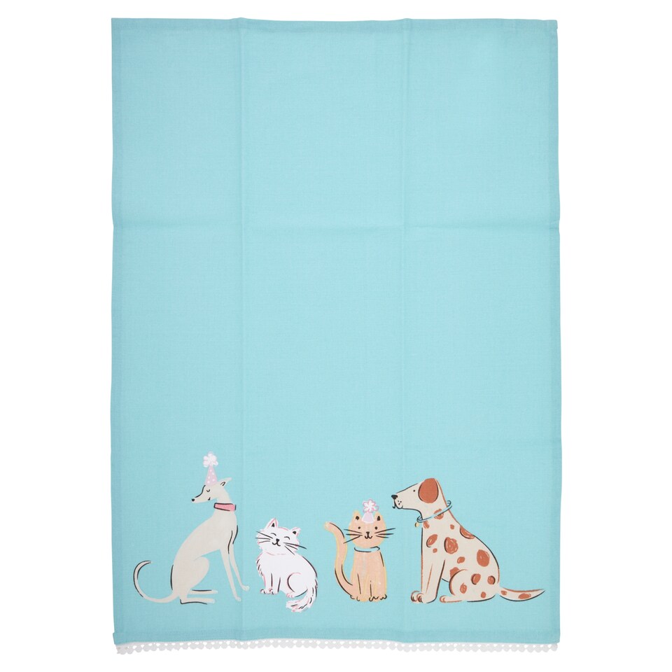 Obrázek 1 pro produkt Tesco Home Party Pets utěrka 50 cm x 70 cm 2 ks