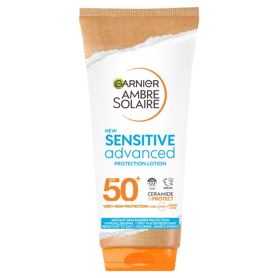 image 1 of Garnier Ambre Solaire Sensitive Advanced Lotion Spf 50 175Ml