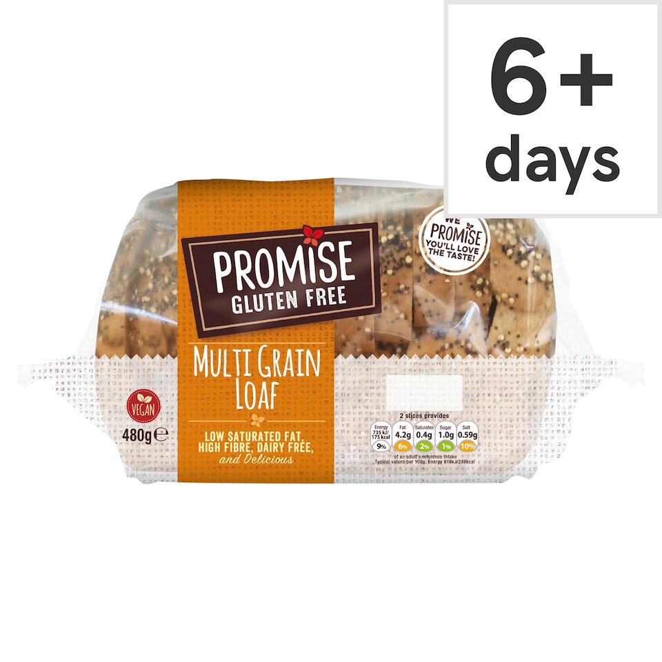 Promise Gluten FreeBread Multi Grain Loaf 480g