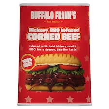 Buffalo Franks Hickory BBQ infused Corned Beef 340g