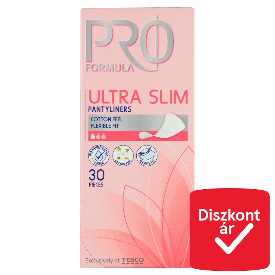 Tesco Pro Formula Ultra Slim tisztasági betét 30 db