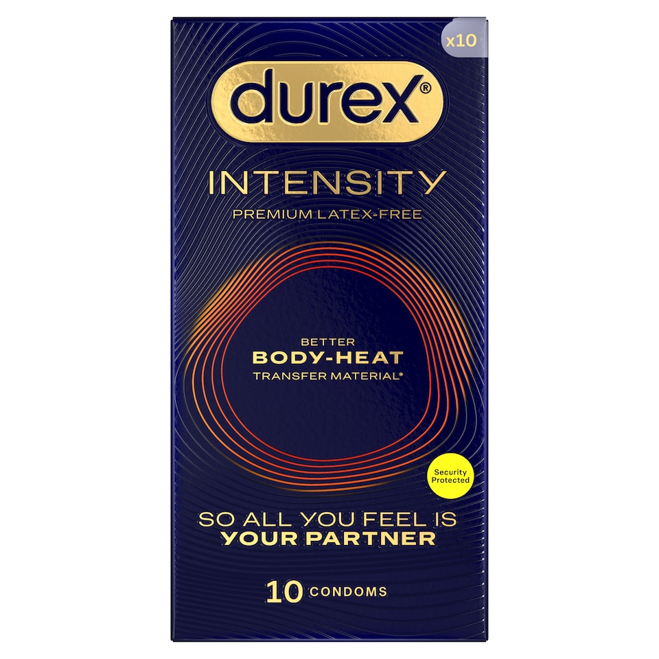 image 1 of Durex Intensity Premium Latex-Free Condoms 10s