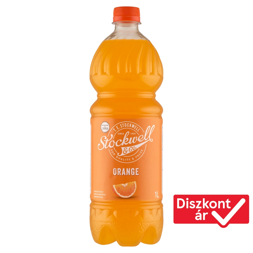 Stockwell & Co. Orange-Flavoured Drink Concentrate with Sweetener 1 l